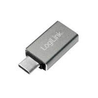 LOGILINK - USB-C adapter to USB 3.0 female, silver