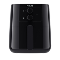 Philips Essential HD9200/90 fryer Single 4.1 L Stand-alone 1400 W Hot air fryer Black ritēšanas iekārta