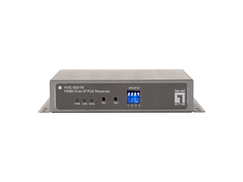 HDMI LevelOne over IP HVE-6501R HDMIover IPPoE datortīklu aksesuārs