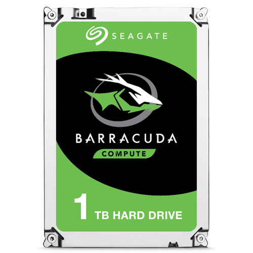SEAGATE Barracuda 7200 1TB HDD single cietais disks