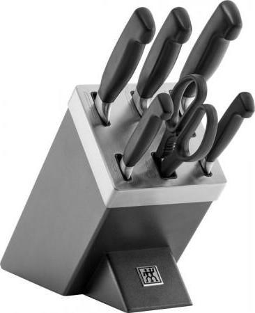 ZWILLING FOUR STAR 35148-507-0 kitchen knife/cutlery block set 7 pc(s) Grey Virtuves piederumi