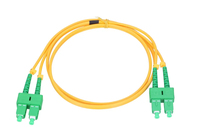 EXTRALINK Patchcord SC/APC-SC/APC DX 2m kabelis, vads