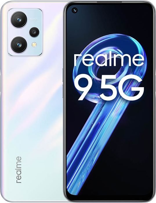 Smartfon Realme 9 5G 4/64GB Dual SIM Bialy  (RMX3388WH) RMX3388WH (6941399075535) Mobilais Telefons