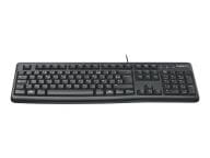 Logitech K120, HU USB QWERTY Ungarisch black (920-002491) Datora pele