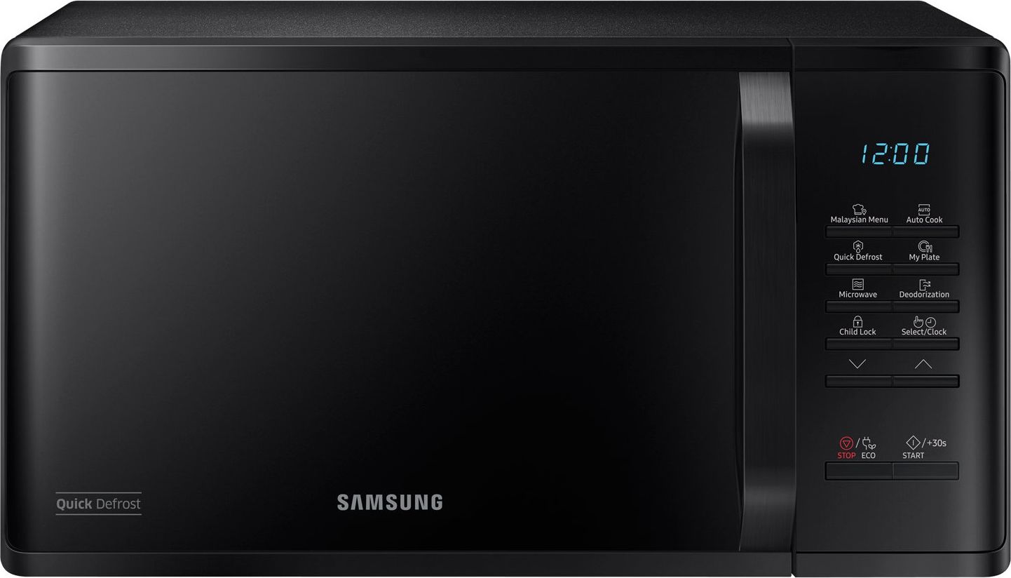 Samsung MS23K3513AK Over the range Solo microwave 23 L 800 W Black Mikroviļņu krāsns