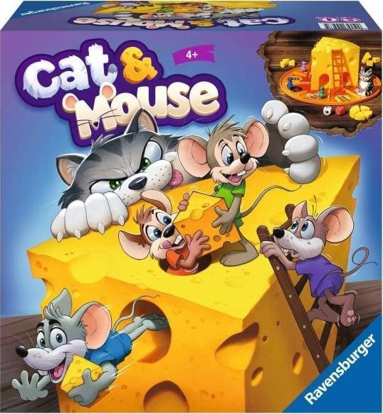 Ravensburger Cat & Mouse board game (poļu valodā) galda spēle