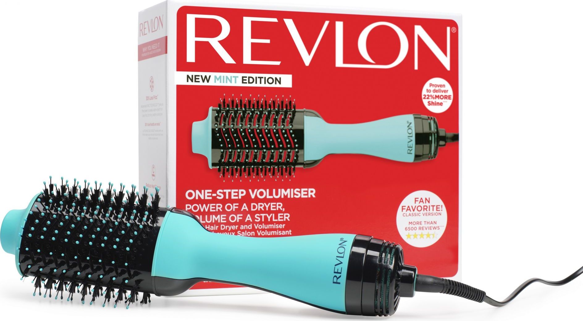 Revlon RVDR5222MUK Hair dryer and curler, mint Matu veidotājs