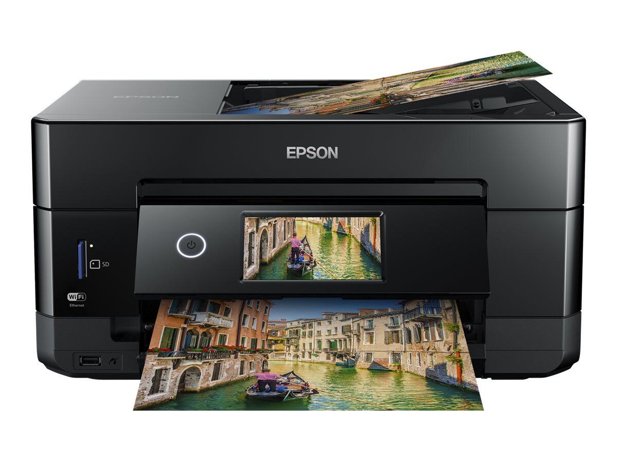 EPSON Expression Premium XP-7100 Tintenstrahl-Multifunktionsgerat (A4, 3-in-1, Drucker, Kopierer, Scanner, WLAN, USB) printeris