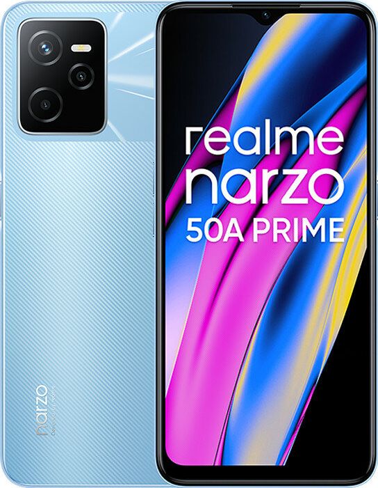 realme narzo 50A Prime 4G 4/64GB Flash Blue Mobilais Telefons