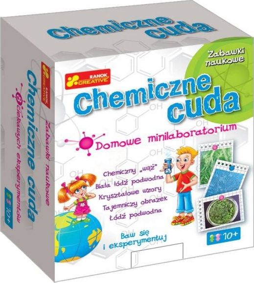 Ranok DOMOWE MINILABORATORIUM CHEMICZNE CUDA RANOK CZ15659