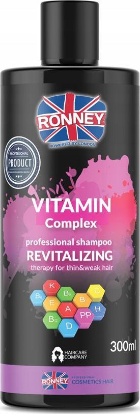 Ronney Vitamin Complex Professional Shampoo Revitalizing rewitalizujacy szampon do wlosow z kompleksem witamin 300ml 5060589155640 (50605891 Matu šampūns