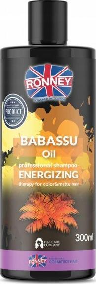 Ronney Babassu Oil Professional Shampoo Energizing energetyzujacy szampon do wlosow farbowanych 300ml 5060589155596 (5060589155596) Matu šampūns