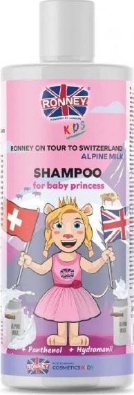 Ronney Ronney Kids On Tour To Switzerland Shampoo szampon do wlosow dla dzieci Alpejskie Mleko 300ml 5060589155756 (5060589155756) Matu šampūns