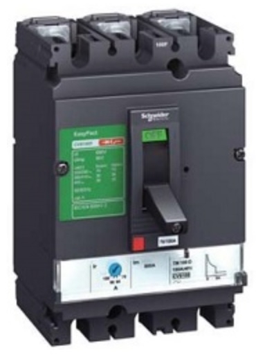 Schneider Wylacznik mocy 160A 3P 36kA EasyPact CVS160 TM160D - LV516333 LV516333 (3606480229206) komutators