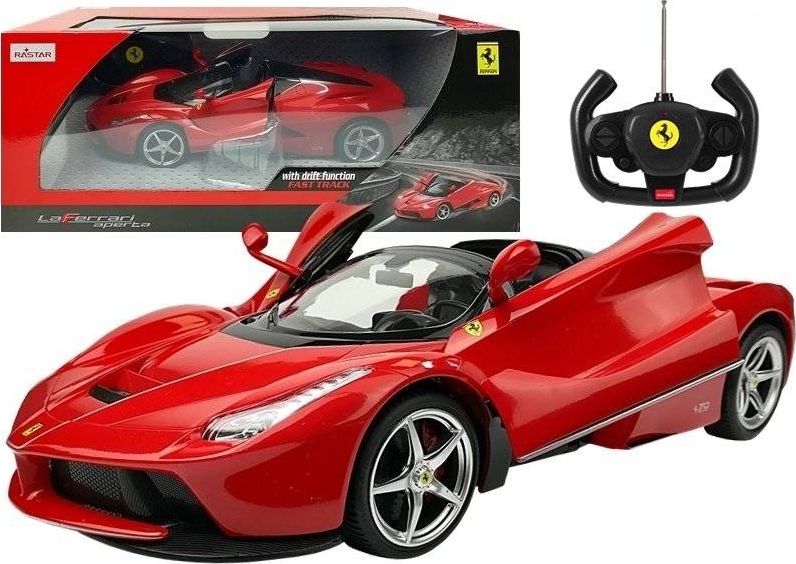 Rastar Auto R/C Ferrari Aperta Rastar 1:14 Czerwone na Pilota 6018 (6930751313262)