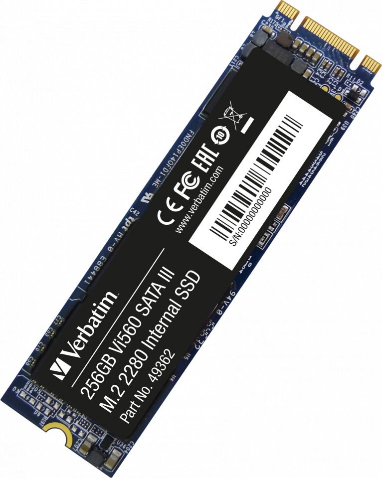 Verbatim 49362 internal SSD M.2 256 GB Serial ATA III SSD disks