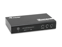 Equip Switch 3x1 HDMI 2.0 4K/60Hz schwarz inkl.Fernbedienung komutators