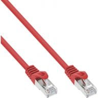 InLine Patchcord SF/UTP, Cat.5e, Red 2m (72502R) tīkla kabelis