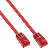 InLine 0,5m Patchkabel flach, U/UTP, Cat.6 - rot tīkla kabelis