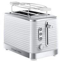 Russell Hobbs Inspire White Toaster Tosteris