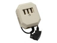 InLine 69901 TAE-F TAE-NFF, RJ11 Beige Kabelschnittstellen-/adapter (69901) adapteris