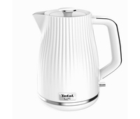 TEFAL | Electric Kettle | KO250130 | Electric | 2400 W | 1.7 L | Plastic | 360° rotational base | White 3045386380152 Elektriskā Tējkanna