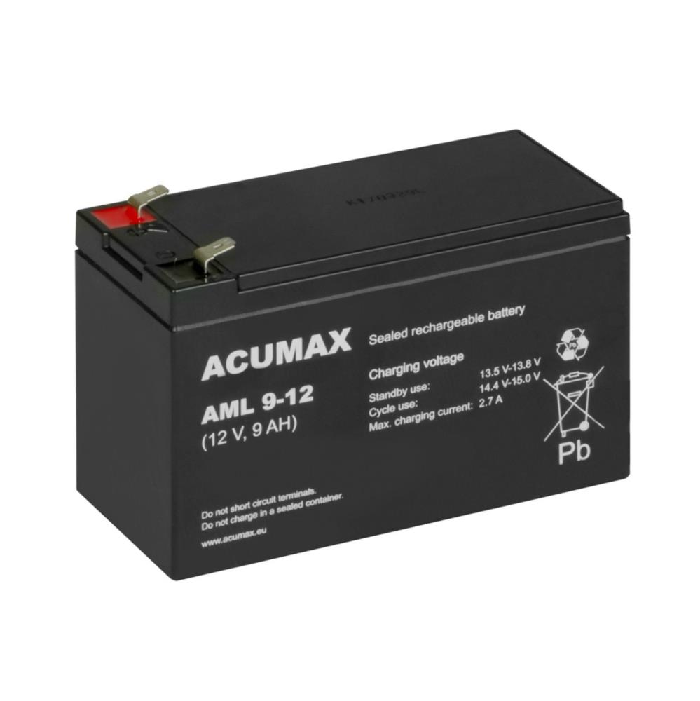 BATTERY 12V 9AH C20/AML9-12T2 EMU UPS aksesuāri