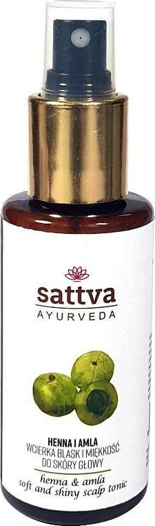 Sattva Wcierka blask i miekkosc do skory glowy Henna Amla 100 ml 5903794180666 (5903794180666)