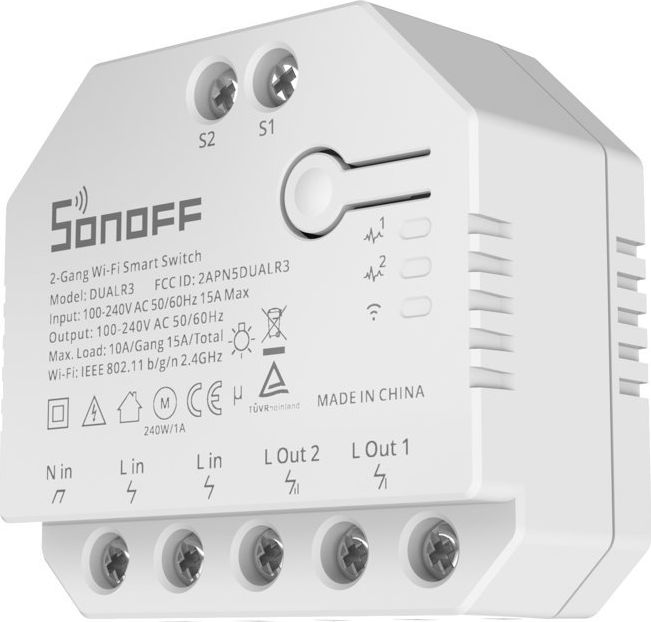 Sonoff Smart Wifi Switch Dual R3