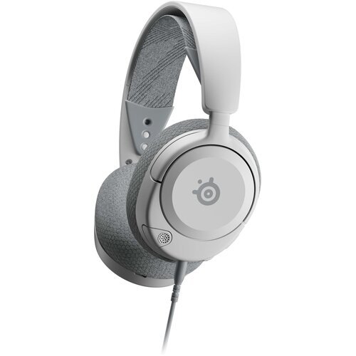 SteelSeries Gaming Headset Arctis Nova 1P Over-Ear, Built-in microphone, White, Noise canceling austiņas