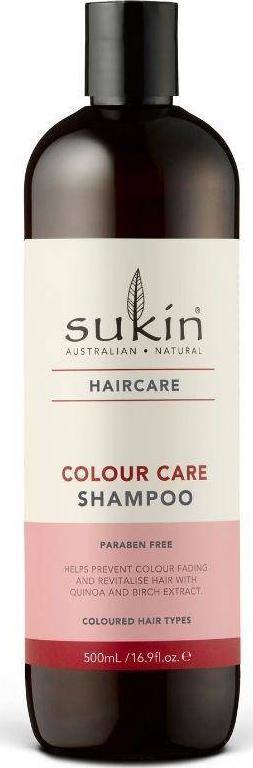 Sukin SUKIN, Colour Care Szampon pielegnujacy kolor do wlosow farbowanych, 500 ml SUK08955 (9327693008955) Matu šampūns