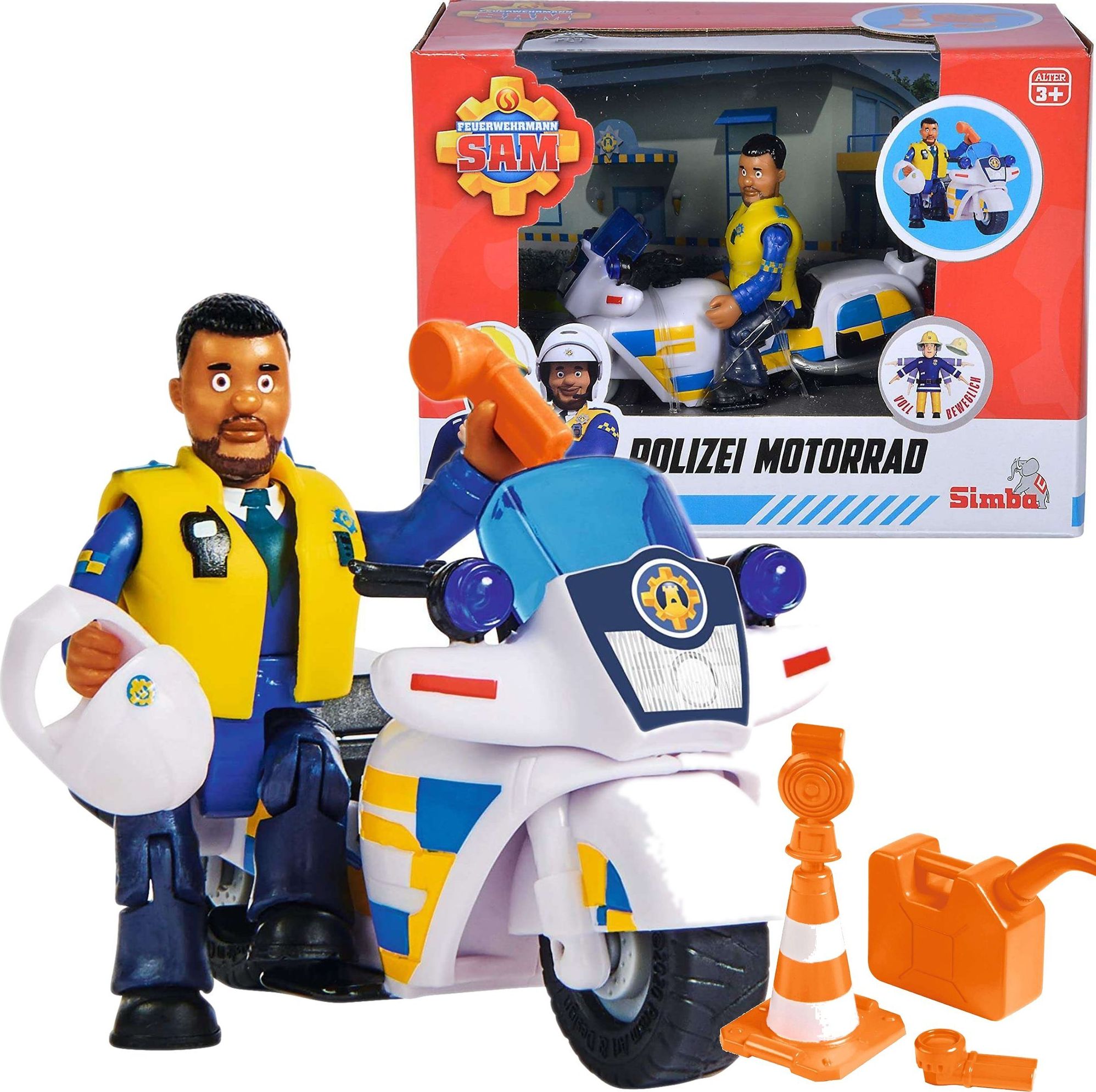 Fireman Sam Police Motor with figurine Rotaļu auto un modeļi