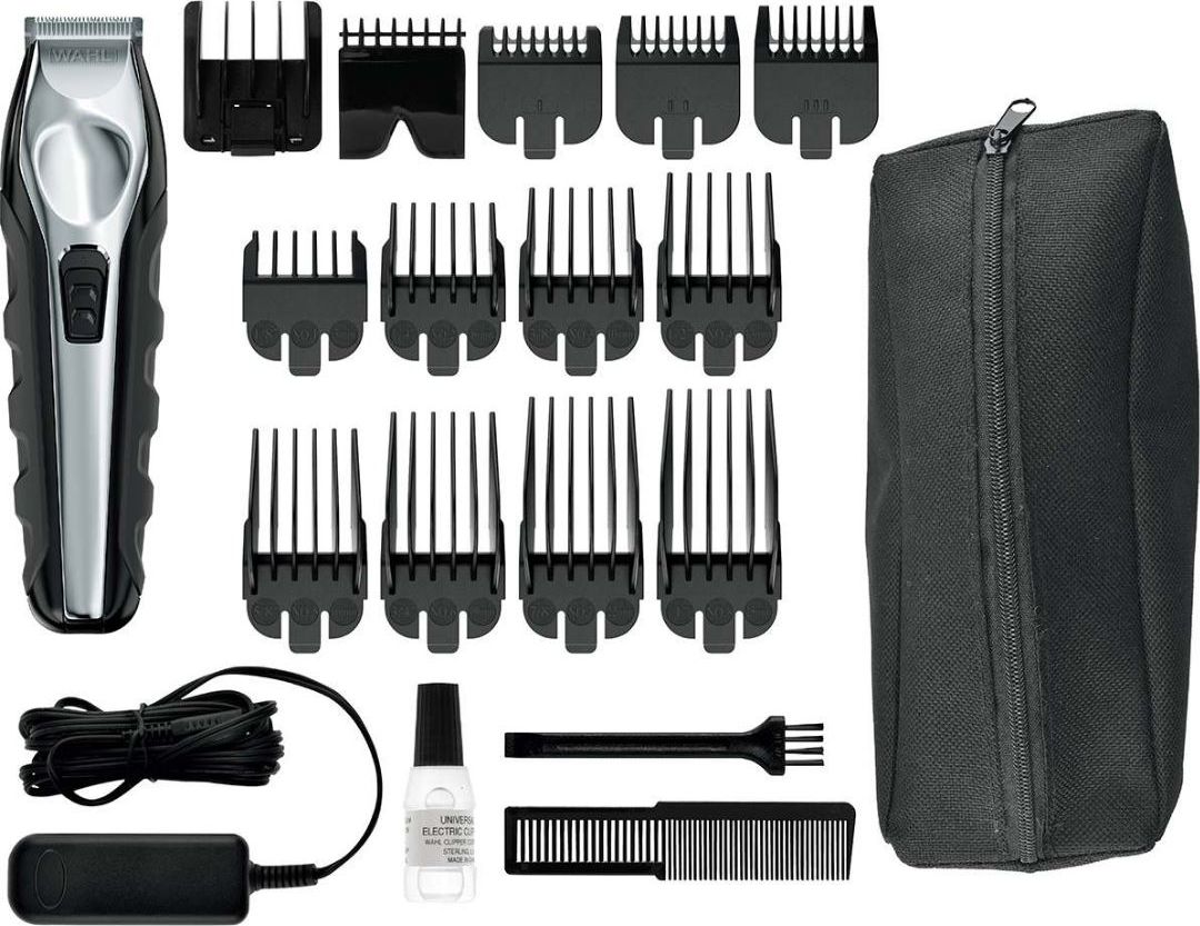 Wahl 09888-1316 beard trimmer Black, Stainless steel matu, bārdas Trimmeris