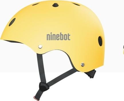 Yellow helmet for scooter Segway for adults 54-60 cm Sporta aksesuāri