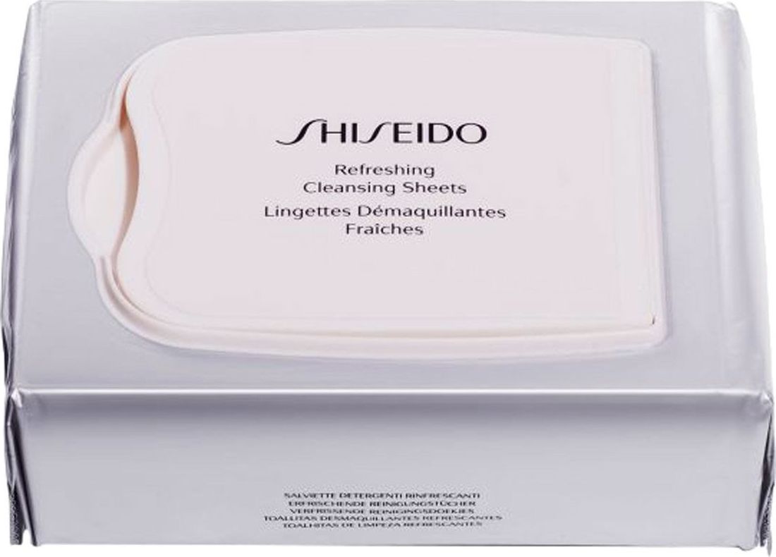 Shiseido Odswiezajace chusteczki do demakijazu 30 sztuk 103196 (0729238141698) kosmētikas noņēmējs