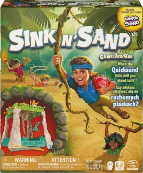 Spin Master Sink N Sand Ruchome Piaski galda spēle