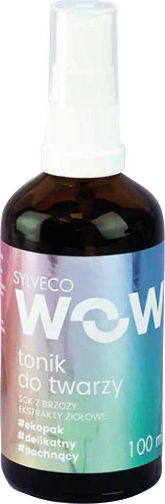 Sylveco SYLVECO_WOW lagodny tonik do twarzy do codziennej pielegnacji nastoletniej cery Sok z brzozy i Ekstrakty Ziolowe 100ml 5902249016406 aksesuāri bērniem