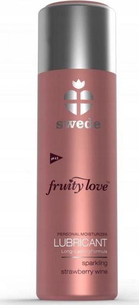 Swede SWEDE_Fruity Love Lubricant zel nawilzajacy Strawberry Wine 100ml 7350028784400 (7350028784400)