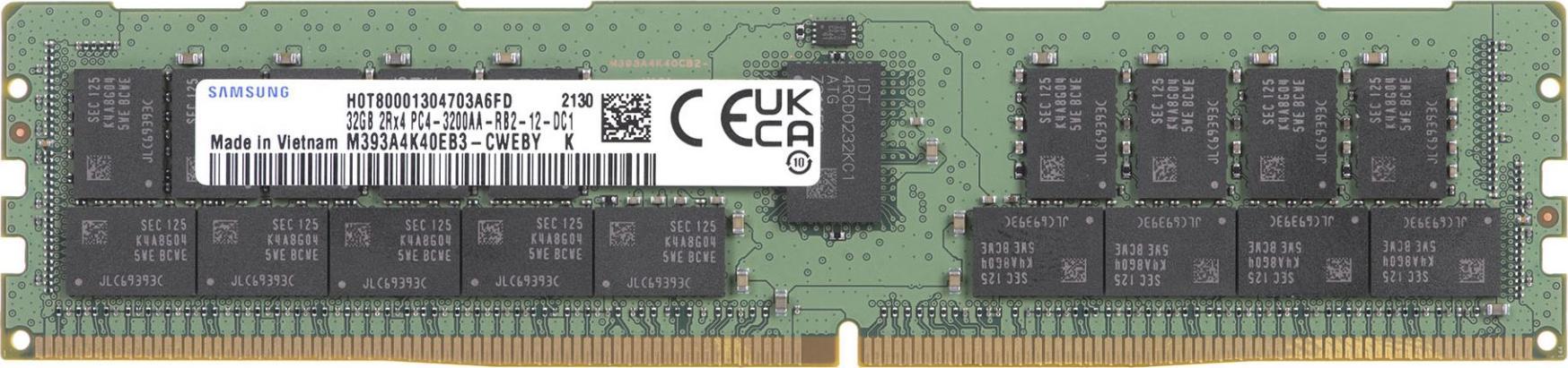 SAMSUNG 32GB DDR4 ECC REG 3200MHz operatīvā atmiņa