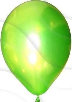 SDM Balon metalizowany zielony nr 55, 100 sztuk (SDMX0316) SDMX0316 (8021886095517)