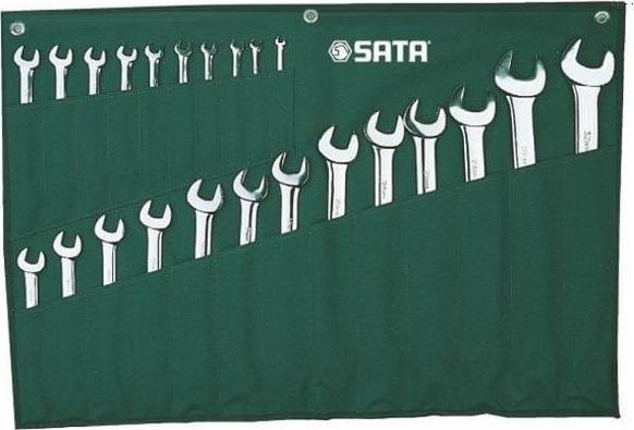 SATA COMBINATION WRENCHES 23pcs. SACHET