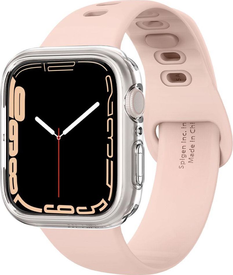 Spigen Etui Spigen Liquid Crystal Apple Watch 4/5/6/7/SE 40/41mm Crystal Clear SPN2032CL (8809811857801)