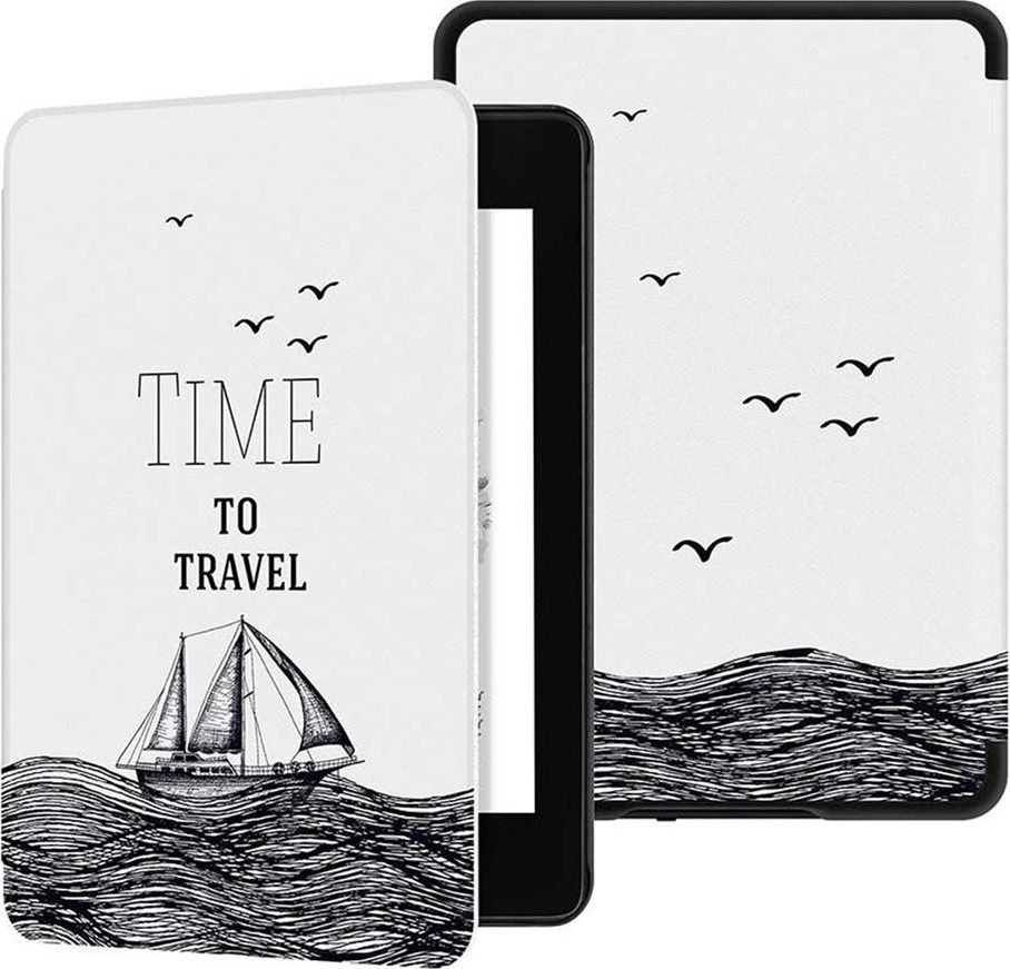 Tech-Protect Graphic Kindle Paperwhite 1/2/3 Time to Travel Cover planšetdatora soma