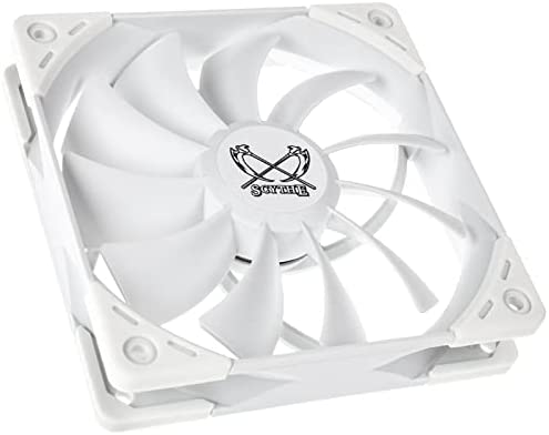 Scythe Kaze Flex 120 White PWM Lufter, 300-1800U/min - 120mm ventilators