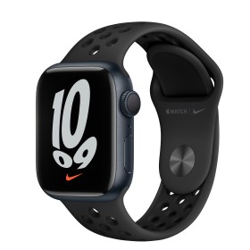 Apple Watch Nike Series 7 41 mm OLED Black GPS (satellite) Viedais pulkstenis, smartwatch