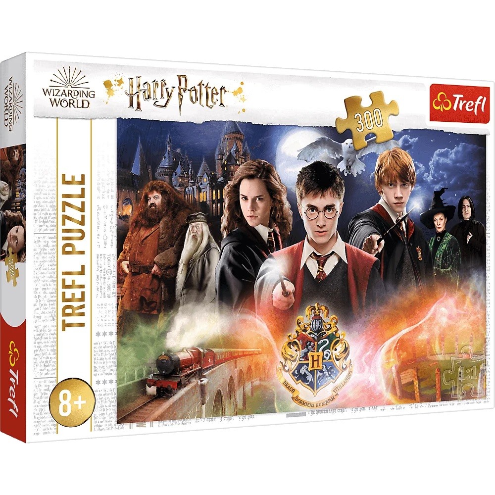 TREFL Puzzle 300 pcs Mysterious Harry Potter puzle, puzzle