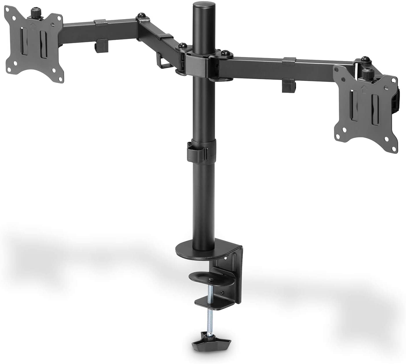 Digitus Dual Monitor Clamp Mount DA-90400 15-32 ", Maximum weight (capacity) 8 kg, Black