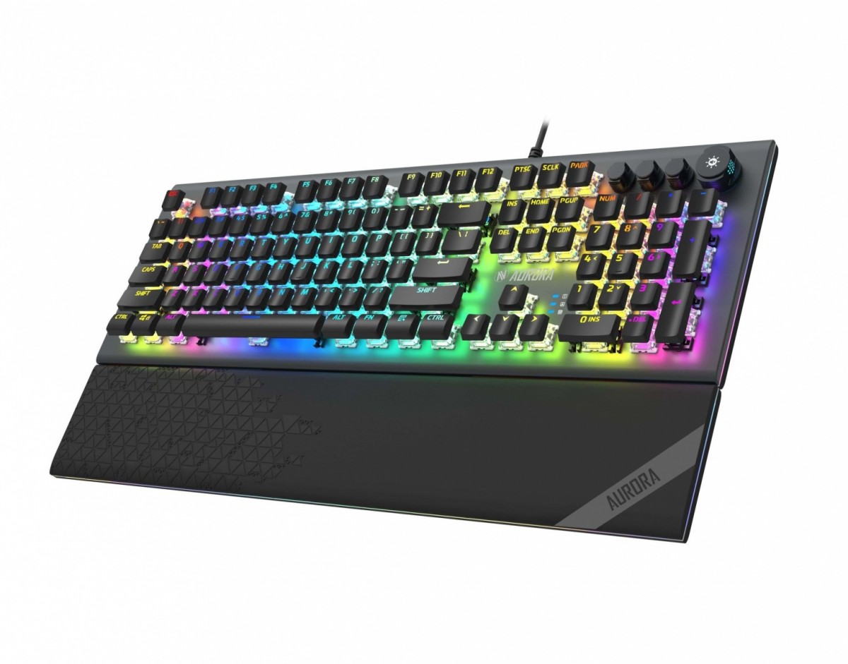 KEYBOARD I-BOX AURORA K-5, MECHANICAL, GAMING klaviatūra