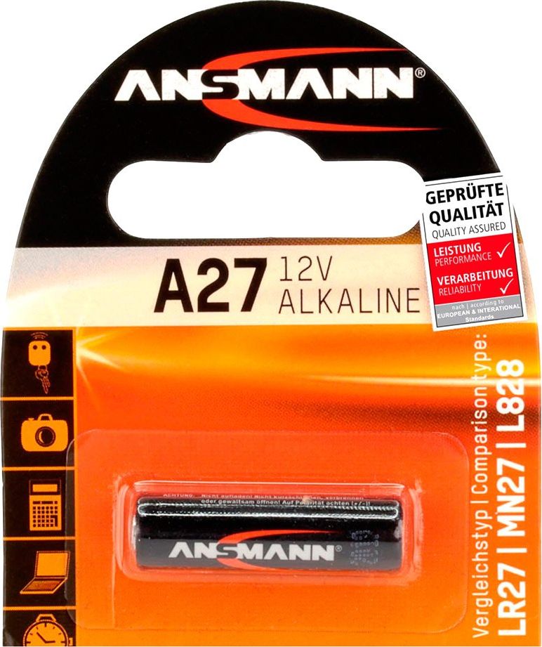 Ansmann Bateria A27 10 szt. 9949395 Baterija