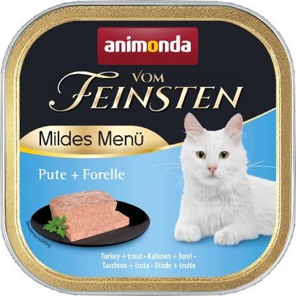 Animonda Kot v.feinsten mildes menu indyk, pstrag tacka/32 100g 83-864 (4017721838641) kaķu barība